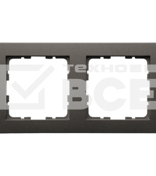 Рамка Jasmart 2-м G-Classic мокко