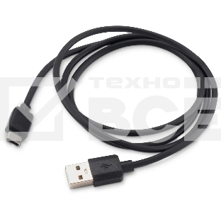 Кабель Buro BU-USB-AC-1M USB A (m)-USB Type-C (m) 1м черный