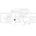 Фен Puff 1201B белый, 1200 Вт, с доп. розеткой, фото5