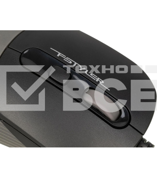 Мышь проводная A4Tech Fstyler FM10 черный/серый, 1600 dpi, USB, кнопки - 4