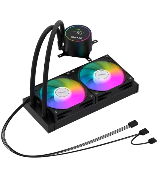 Система жидкостного охлаждения Coolleo ICE Fairy DIG 240 LITE BK (DIG-240-LITE-BK)