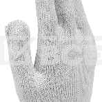 Перчатки трикотажные Сибртех х/б, 200 пар, ПВХ точка, 6 нитей, 10 класс, фото2