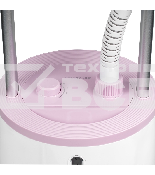 Отпариватель Galaxy Line GL 6216 белый/розовый, 2200 Вт, 46 г/мин, 1700 мл