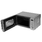 Микроволновая печь CASO M 20 Ceramic Gourmet серебристый/черный, 20 л, 700 Вт, переключатели - кнопки, поворотный механизм, фото4