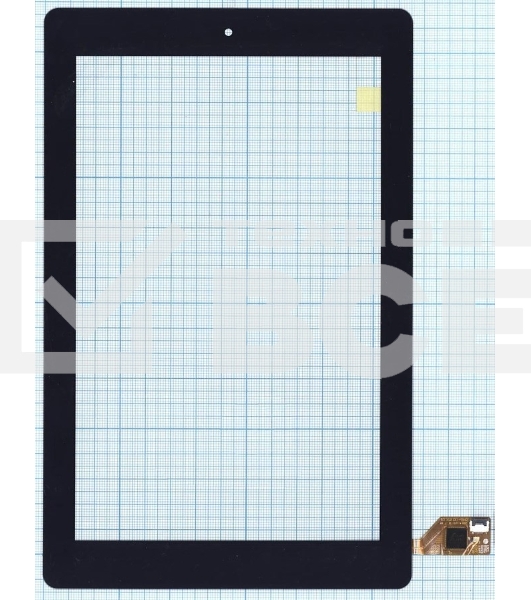 Сенсорное стекло (тачскрин) ZHG-0035C01, черное