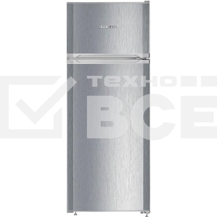 Холодильник Liebherr CTELE 2531-26 001 серебристый двухкамерный 189/44л морозилка сверху