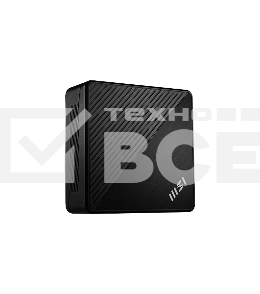 Неттоп MSI Cubi N ADL Intel Processor N200, 4Gb DDR4 SO-DIMM, 128GB SSD M.2, Intel UHD Graphics, noDVD, WiFi, BT, 65W, no keyboard&mouse, WinPro11, 1y war-ty