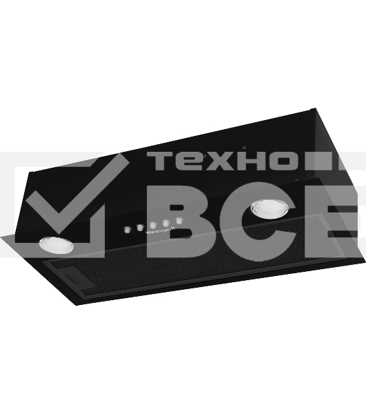 Вытяжка Weissgauff Alpha 50 PB BL