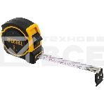 Рулетка Denzel 3м х 16мм, двухкомп. корпус, магнитный обрезиненный зацеп, фото6