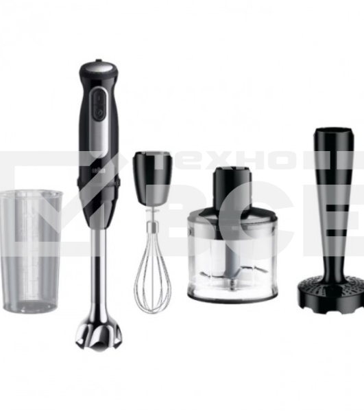 Блендер погружной Braun MQ55307MBK 1000 Вт, чёрный