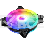 Вентилятор для корпуса GMNG GG-CF120ARGB2-PWMBK черный, 120 мм, 1500 об/мин, 26 дБ, 4 pin, фото6