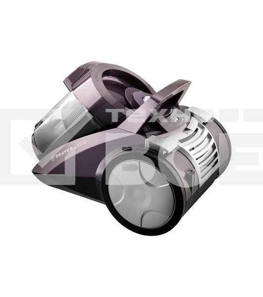 Пылесос BRAYER BR4205 коричневый, 420/2200 Вт, уборка сухая, пылесборник контейнер, 4 л