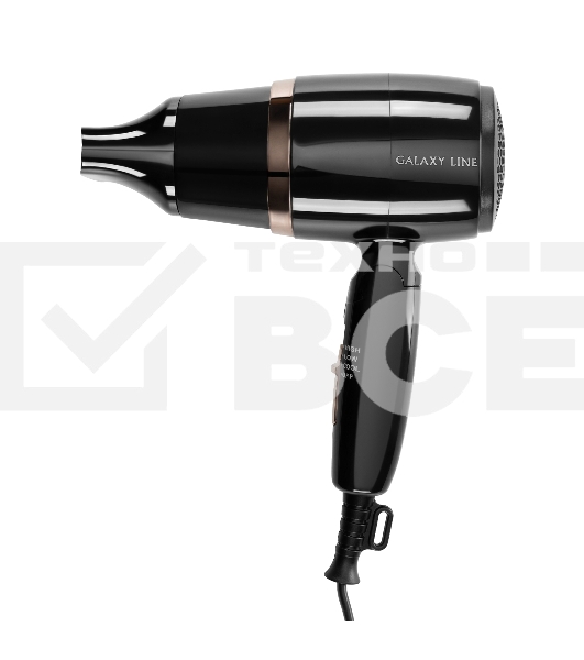 Фен Galaxy Line GL 4354 1600Вт черный