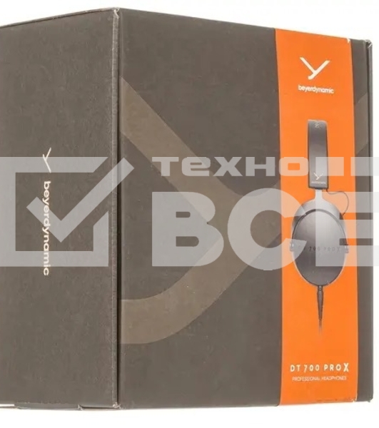 Проводные наушники Beyerdynamic DT 700 PRO X черный, полноразмерные, велюровые амбушюры