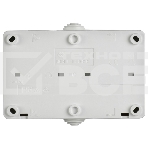 Розетка 2-я IEK ERS22-K01-16-54-DC ОП Форс РСб22-3-ФБ 16А IP54 с заземл. защ. шторки бел., фото3