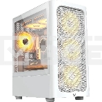 Компьютерный корпус Aerocool / Formula Air Mesh G3 белый без БП mATX 4x120mm 2x140mm 2xUSB3.0 audio bott PSU, фото2