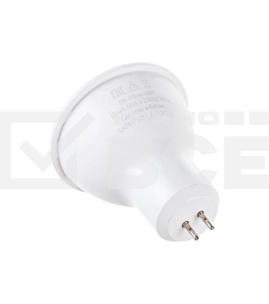 Лампа светодиодная SAFFIT SBMR1615 (55225) 15 вт 230в GU5.3 белый