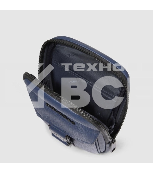Чехол для смартфона Piquadro Than AC6546S135R/BLU синий натур.кожа