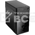 Компьютерный корпус Aerocool / Formula Cs-105, mATX, без БП, 187x361x355мм (ШxГxВ), USB 3.0 x1, USB 2.0 x1, металл 0,5мм, 120-мм вентилятор в комплекте, черный, фото 1