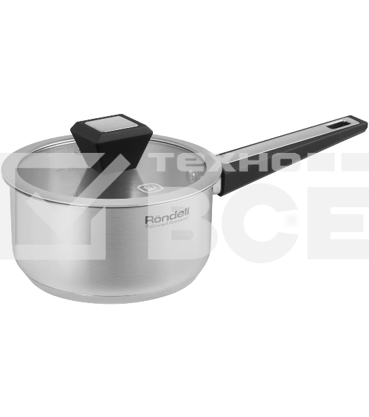 Ковш Rondell RDS-1888 Blitz 16 см 1,4 л нержавеющая сталь 18/10, с крышкой