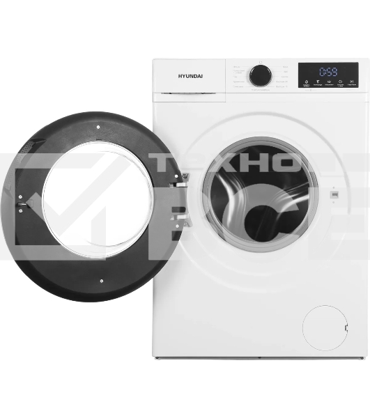 Стиральная машина Hyundai WME8212 класс: A загр.фронтальная макс.:8кг белый инвертер