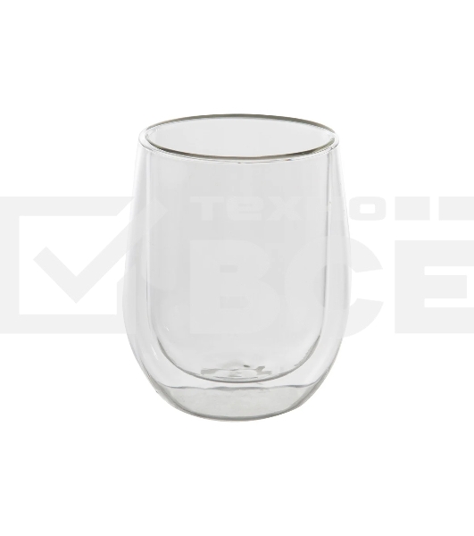 Стакан LEONORD AROMA, объем:200 мл с двойными стенками (боросиликатное стекло) (008244)