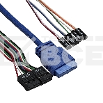 Компьютерный корпус Desktop ExeGate MI-207U-450W-8 EX288783RUS(miniITX/mATX, БП M450 с вент. 8см, 1*USB+1*USB 3.0, аудио, черный), фото2