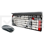 Комплект клавиатуры + мышь Smartbuy (SBC-201359AG-KW) 201359AG черно-серо-белый, фото3