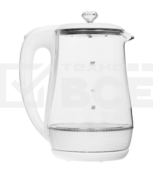 Чайник электрический Kelli KL-1404 белый