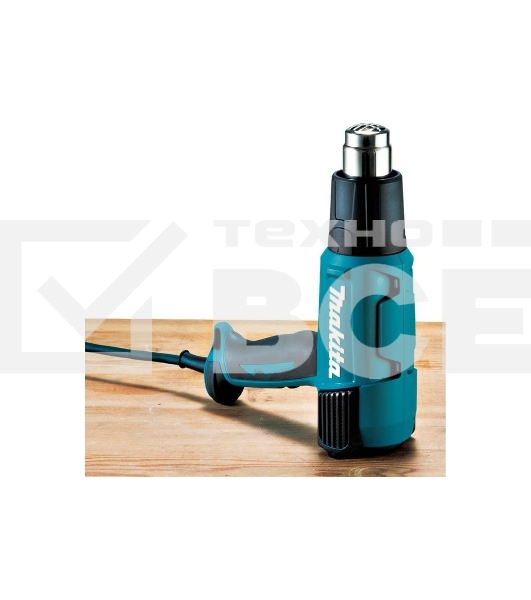 Фен Makita HG 6031 VK 1800Вт 250-500л/мин с регулировкой, с насадками, кейс