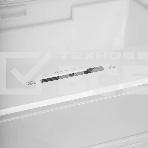 Холодильник Maunfeld MFF180NFSBE01 серый трехкамерный 224/113л морозилка снизу, No Frost, фото2