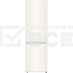 Холодильник Candy CFN6200C бежевый двухкамерный 243/91л морозилка снизу, No Frost, фото 1