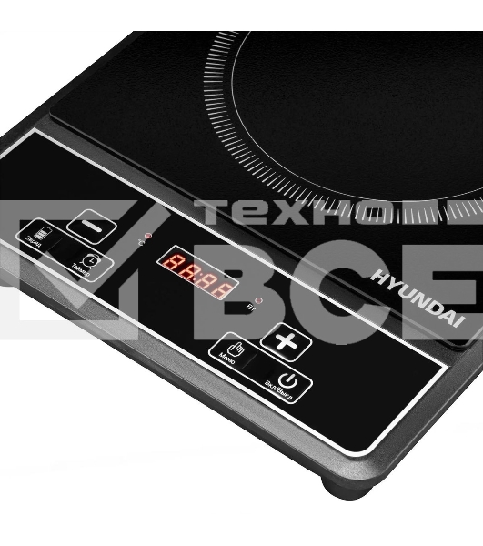 Плита электрическая Hyundai HYC-0121 черный пирокерамика (настольная)