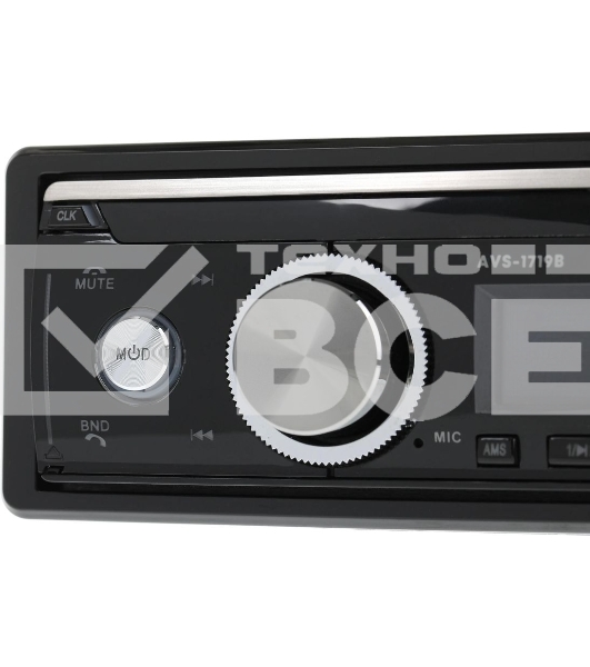 Автомагнитола ACV AVS-1719B 1DIN 4x45Вт