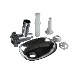 Мясорубка электрическая Horizont HMG06D-2000 черный, 2000 Вт, 2 кг/мин, реверс, защита от перегрузки, металлический лоток, насадки - 2, фото3