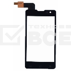 Сенсорное стекло (тачскрин) T399 VER1.2 для DNS S4003, черное, фото 1