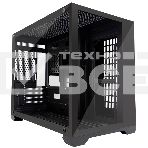Компьютерный корпус 1STPLAYER MEGAVIEW MV6-T Black / mATX / MV6-TP-BK, фото 1