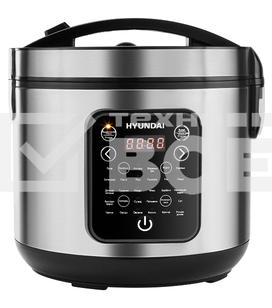 Мультиварка Hyundai HYMC-2401 5л 900Вт серебристый/черный