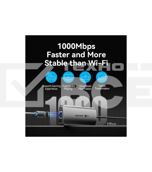 Мультифункциональный хаб Vention USB Type C 9 в 1
