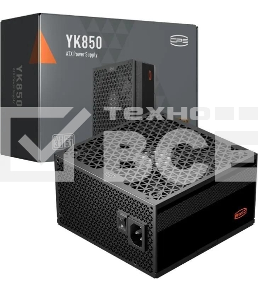 Блок питания PcCooler P5-YK850-B1F ATX 850W 80 PLUS Bronze, (20+4pin) APFC 135мм fan 6xSATA Cab Manag RTL