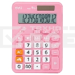 Калькулятор настольный Deli EM210FPINK розовый 12-разр., фото 1