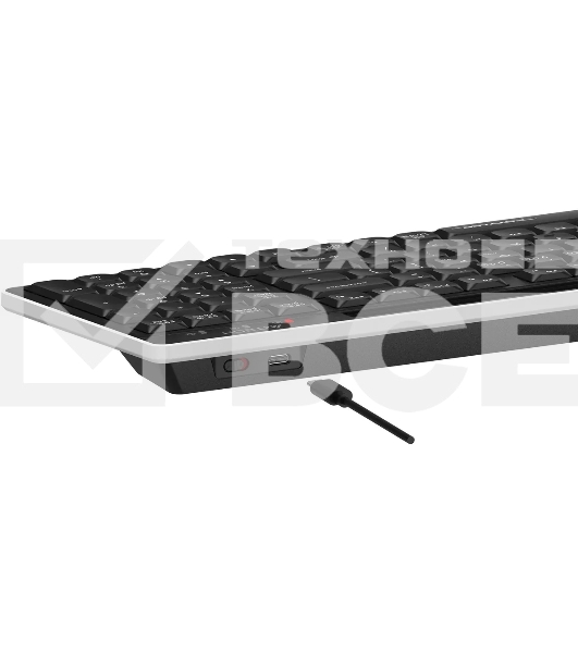 Клавиатура A4Tech Fstyler FBX70C беспроводная, USB, Bluetooth/Радиоканал, черный