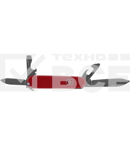 Нож перочинный Victorinox Recruit (0.2503) 84мм 10 функций красный карт.коробка