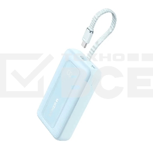Внешний аккумулятор Anker Power Bank 10K, 30W, Built-In USB-C Cable Blue