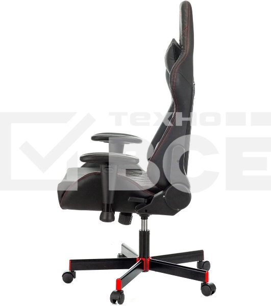 Кресло игровое A4Tech Bloody GC-800 черный ромбик, эко.кожа