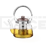 Заварочный чайник LARA LR06-13 1,4 л боросиликатное стекло, фото2