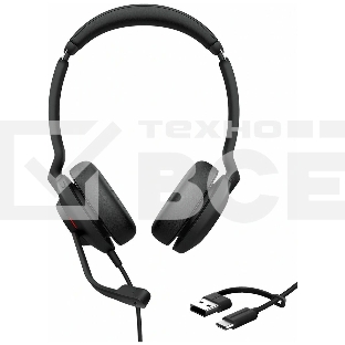 Гарнитура проводная Jabra Evolve2 30 SE, USB C/A, MS Stereo (PN: 23189-999-779)