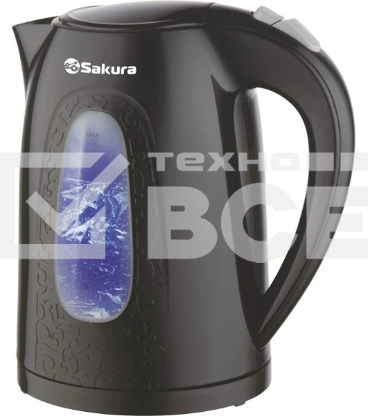 Чайник электрический Sakura SA-2345BK (2.0) черн д