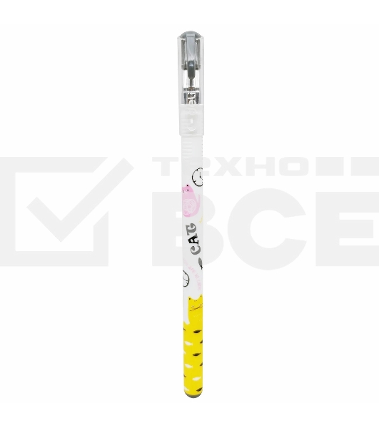 Ручка гелевая Deli EG81-BK ассорти, черные чернила, игловидный пишущий наконечник, линия 0.5мм