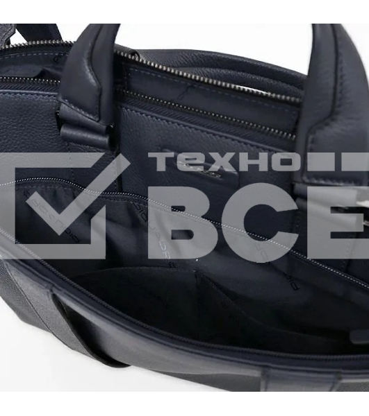 Сумка для ноутбука Piquadro Modus CA4021MOS/BLU синий натур.кожа